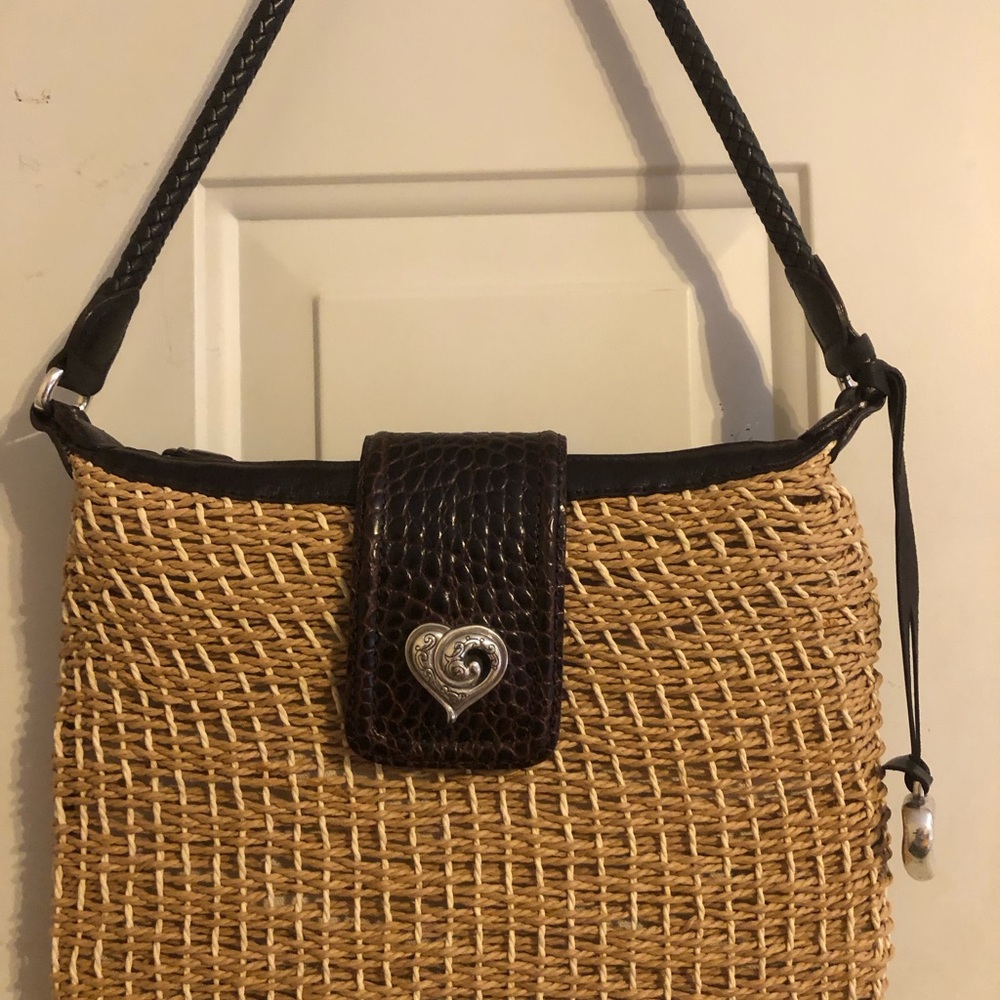 Brighton Handwoven Purse/Handbag Heart Charm